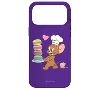 Tom and Jerry Macaron Love Coque pour iPhone 17 Pro Max