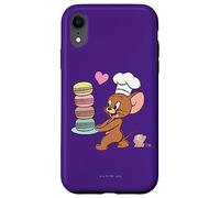 Tom and Jerry Macaron Love Coque pour iPhone XR