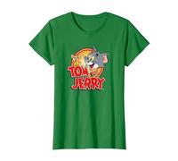 Tom and Jerry PAPL2328 Comédie de Dessin animé Vintage T-Shirt