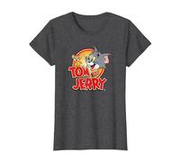 Tom and Jerry PAPL2328 Comédie de Dessin animé Vintage T-Shirt