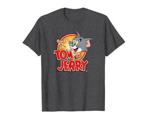 Tom and Jerry PAPL2328 Comédie de Dessin animé Vintage T-Shirt