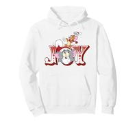 Tom and Jerry Santa Hat Christmas Joy Sweat à Capuche