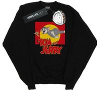 Tom And Jerry - Sweat-shirt "Chase Scene" pour femme BI40550 (XL) (Noir)