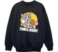 Tom And Jerry - Sweat-shirt garçon "Sketch Logo" BI38057 (116) (Noir)