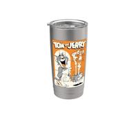 Tom and Jerry Toast! Gobelet isotherme en acier inoxydable double paroi