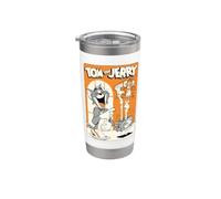 Tom and Jerry Toast! Gobelet isotherme en acier inoxydable double paroi