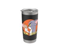 Tom and Jerry Vintage Frenemies Gobelet isotherme en acier inoxydable double paroi