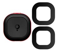 Tom by TomTom assistant d'alertes routières intelligent + Lot de 2 supports adhésifs - TOMTOM - Fixer au tableau de bord - Noir