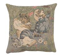 Tom Chaton Taie d'oreiller Decorative Housse Coussin avec Fermeture Éclair Housses De Coussins pour Maison Salon Chambre 45X45Cm