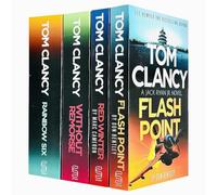 Tom Clancy Series Lot de 4 livres par Don Bentley, Marc Cameron & Tom Clancy (Flash Point, Red Winter, Without Remorse, Rainbow Six)