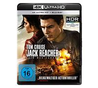 JACK REACHER: KEIN WEG ZURÜCK Tom Cruise, Cobie Smulders 2 ULTRA HD BLU-RAY NEUF