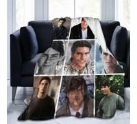 Tom Cruise Couverture Super Douce Et Confortable En Flanelle Microfibre Couverture Légère Pour Lit, Canapé,60x50 Pouces {39226}