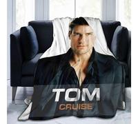 Tom Cruise Couverture Super Douce Et Confortable En Flanelle Microfibre Couverture Légère Pour Lit, Canapé,60x50 Pouces {39523}