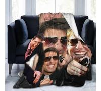 Tom Cruise Couverture Super Douce Et Confortable En Microfibre Flanelle Légère Pour Lit, Canapé, Chaise, Sal60x50 Pouces {39497}