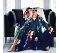 Tom Cruise Couverture Super Douce Et Confortable En Microfibre Flanelle Légère Pour Lit, Canapé, Chaise, Sal60x50 Pouces {39173}