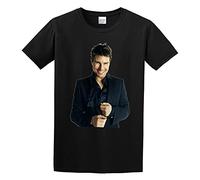 Tom Cruise Pure Cotton Pullover Top Outdoor Cartoon Cool T-Shirt Black S