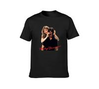 Tom Cruise Risky Business 80S Movie Fan Men's T-Shirt Unisex Black Cotton Print Tee Shirts Black L