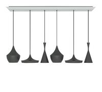 Tom Dixon Beat Black LED Pendant System Pendelleuchte, Beat Black Range Linear