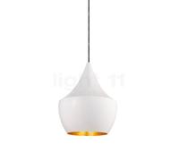 Tom Dixon Beat Fat Suspension LED blanc/laiton