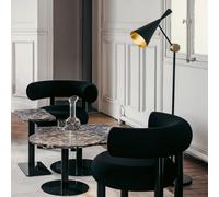 Tom Dixon Beat Lampadaire LED, BLF11BK+LEDFC11UN, BLF11BK-FUN01M2