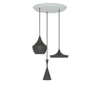 Tom Dixon Beat Pendant System Black LED Pendelleuchte, Trio Round