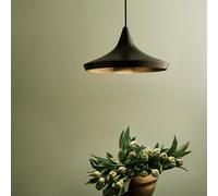 Tom Dixon Beat Wide Suspension, LED, LEDP15BKEU+BLS01,