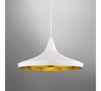 Tom Dixon Beat Wide Suspension, LED, LEDP15BKEU+BLS01WH,