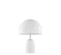 Bell Portable LED Table lamp lampe à batterie / lampe de table Tom Dixon Blanc - 5063081086160