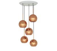 Tom Dixon Copper Pendant System LED Pendelleuchte, 25cm Round