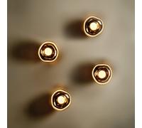 Tom Dixon Melt Applique murale/Plafonnier LED, LEDS04GOEU+MES04BR, MESS04BR-WEUM2