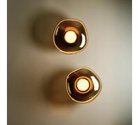 Tom Dixon Melt Applique murale/Plafonnier LED, LEDS05GOEU+MES03BR,
