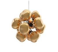 Tom Dixon Melt Burst Chandelier LED Kronleuchter, Gold