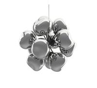 Tom Dixon Melt Burst Chandelier LED Kronleuchter, Silver