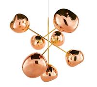 Tom Dixon Melt Chandelier Large LED Kronleuchter, Copper