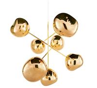 Tom Dixon Melt Chandelier Large LED Kronleuchter, Gold