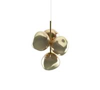 Tom Dixon Melt Chandelier Mini LED Kronleuchter, Bronze