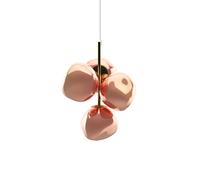 Tom Dixon Melt Mini Suspension LED 4 foyers cuivre Ce luminaire comporte des modules à LED prémontés de classes énergétiques A A++, A+, A