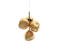 Tom Dixon Melt Mini Suspension LED 4 foyers, doré Ce luminaire comporte des modules à LED prémontés de classes énergétiques A A++, A+, A