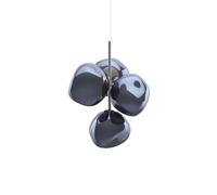 Tom Dixon Melt Mini Suspension LED 4 foyers fumé Ce luminaire comporte des modules à LED prémontés de classes énergétiques A A++, A+, A
