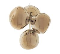Tom Dixon Melt Chandelier Small LED Kronleuchter, Bronze