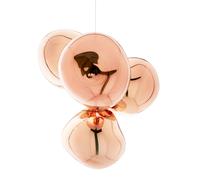 Tom Dixon Melt Chandelier Small LED Kronleuchter, Copper