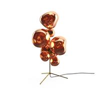 Tom Dixon Melt Floor Chandelier LED Stehleuchte, Copper