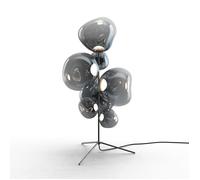 Tom Dixon Melt Floor Chandelier LED Stehleuchte, Nickel