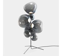 Tom Dixon Melt Lampadaire LED à 7 sources lumineuses, LEDFC02UN+SCLED01CH+MES01NI#4+MES02NI#3,