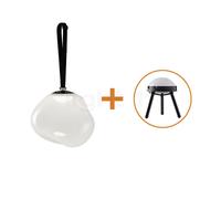 Tom Dixon Melt Lampe de sol rechargeable et Suspension LED opale , Vente d'entrepôt, neuf, emballage d'origine Ce luminaire comporte des modules à LED prémontés de classes énergétiques A A