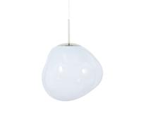 Tom Dixon Melt Pendant Opal LED Pendelleuchte, Silver