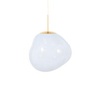 Tom Dixon Melt Suspension opale/doré - 50 cm