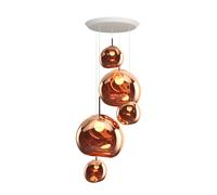 Tom Dixon Melt Pendant System Copper Pendelleuchte, Mini Round