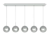 Tom Dixon Mirror Ball Pendant System LED Pendelleuchte, Linear 25cm Silver