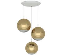Tom Dixon Mirror Ball Pendant System LED Pendelleuchte, Round 40cm Gold